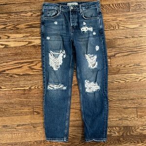HAYDEN - distressed womens jeans, size 26, worn once and in perfect condition